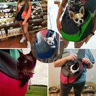 Travel Pet Puppy Dog Carrier Backpack Tote Shoulder Bag Mesh Sling Carry Pack Me