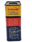 Vintage 1950s Auto Duro Wax Can Cleans Polish Oil Gas Advertising     Full Graphic