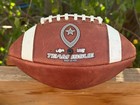 Big Game Usa Team Issue Mbj Junior Football Ball Leather Chrome Youth Used
