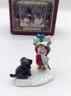    wee Forest Folk M-428a Not Until Christmas Retired - Original Wff Box