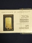  4  Gesara Nesara Gold Plated Bar United Citizens Qfs Freedom Mark Edition