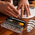 16 Pcs Exacto Knife Set  3 Craft Knife And 13 Sk5 Steel Blades  Precision Hobby