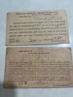 Antique Military Draft Card   Classification Card- 1918
