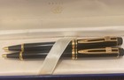 Waterman Le Man  Ballpoint Pen   Pencil  Black    Gold  In Box  Tva Logo