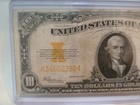 Estate 1922  10 Gold Certificate Large Note Yellow Seal Circulated Rare
