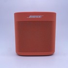 Bose Soundlink Color Ii Bluetooth Speaker Coral Red With Usb Charger  Tested