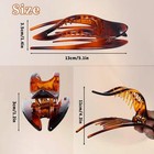 4 Pcs Flat Hair Claw Clips For Women French Clip For Women Thin And Thick Hair S