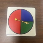 Lot Of 5 Spinners-eta Cuisenaire - Assorted Patterns And Colors Cuisenaire New