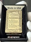 5 Sides Gold Four Hoursemen Of The Apocalypse Lighter In A New Box