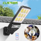 3pcs Outdoor Solar Wall Light Led Motion Sensor Bright Flood Street Lamp 3 Modes
