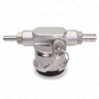 Low Profile Usa Sankey D Commercial Keg Tap Coupler Ss304 Stainless Steel W  Prv