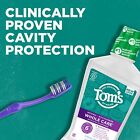 Tom s Of Maine Whole Care Fresh Mint Mouthwash Pack Of 3 16 Fl Oz Alcohol Free