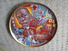 Sports Impressions Nba 10 1 2   Collector Plate Michael Jordan Gold Edition