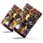 2 Pack Marvel Comics Characters Credit Debit Card Sticker Vinyl Decal Skin Cool