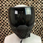 New Empire Evs Paintball Mask - Black black W  Ninja   Clear Lenses 21675 