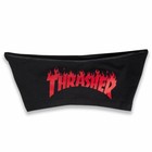  new  Thrasher Girls Flame Logo Hot Shorts Underwear Large Blk red  new 