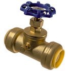 1 Pack Xfitting 1  Push Fit Gate Valve With Drain And Vent  2-5-3 1