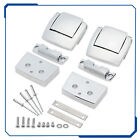 Chrome Tour Pack Pak Latches For Harley Touring Electra Glide Cvo Street Glide