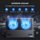 Laptop Cooling Pad  12 -15 6  Laptop Cooler  Gaming Laptop Cooling Stand 