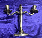 Pair Of Christofle 2-light Candelabras Silver Plated