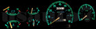 Dash Cluster Gauge White Led Light Bulb Kit Fit 87-91 Ford F150 F250 F350 Bronco