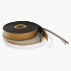 Findtape Polyester Felt Tape  3mm Thick   felt-08   1 In  X 10 Ft   black 