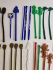 Big Vintage Lot Of Swizzle Sticks   Stir Sticks Hawaii Vegas Lof Of 53