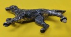 Vintage Irish Setter Dog Metal  pewter  Canine Figure Figurine Collectible Rare 