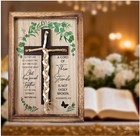 Cord Of Three Strands  Unity Wedding Cross For Ceremony 15x10 Inch For Wedding