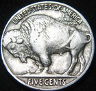 Sharp Tougher Date 1913-p Plain Line Type Variety 2 Buffalo Nickel Kx29mu