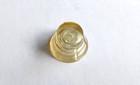 1960 s Harmony   Silvertone Amber Mini Guitar Knob Fits D Shaft Potentiometer