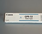 Canon Gpr-53  8525b003ab  Cyan Toner Cartridge Genuine Oem Original  sealed New 