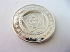 All In The Ultimate Poker Bet   Silver Poker Card Protector Coin New