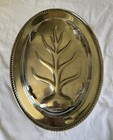 Vintage Rogers   Bro Silver Plate Footed Platter  810 Serving Tray 16 5   