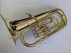 Yamaha Yep-201 Euphonium Gold Lacquer Brass Band Instrument Mij Japan Student