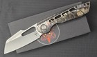 Sparrow Knife Co  Strix - Exclusive Flamed Ti   Vanax Steal   Numbered   Limited