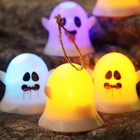 Changing Light Up Ghost Lamp Table Decoration Halloween Party Ornament S1i2 Y8v8
