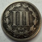1881 Three Cent Nickel 3c Exact Coin Imaged  3c191