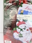 Bucilla Felt Stocking Kit Polar Bears 18 Inch Christmas Craft Kit 85311 New