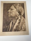 Rare Edward S   Curtis  american  1868-1952  Photogravure Walter Ross-wichita