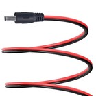 Solar Connector To Dc Adapter Cable 14awg 5 5x2 1mm Power Plug Red 