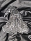 Vintage Pewter Wizard Belt Buckle Magician Mage Bergamot Brass Works 1979