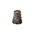 Antique Sterling Silver Ornate Sewing Thimble Floral Scroll Collectible