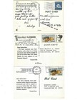 Lot Of 11 1980 s Era Postcards With Stamps cancels