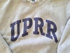 Vintage 90 s Union Pacific Railroad Lee Crossgrain Sweatshirt Large Euc Bin12
