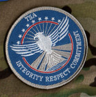 Transportation Safety Security V  lkr   A-patch  Tsa Integrity Respect Commitment
