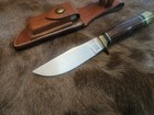 Ralph Bone Knife Lubbock  Tx Custom 1978  14 Model U  Original Sheath  Stone