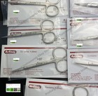 Hu-friedy Iris Straight S17 Scissors 4 5  German Stainless Steel Lot Of 9x