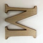 9x7 5  Hanging Letter Wooden Alphabet Letters Plaque Wall Home Office Letter M