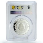 Congo 10 Francs Conservation Wildlife Chimpanzee Fauna Pr70 Pcgs Ag Coin 1999